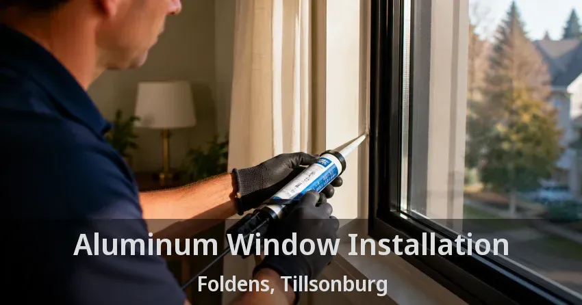 Aluminum Window Installation Foldens, Tillsonburg - ON