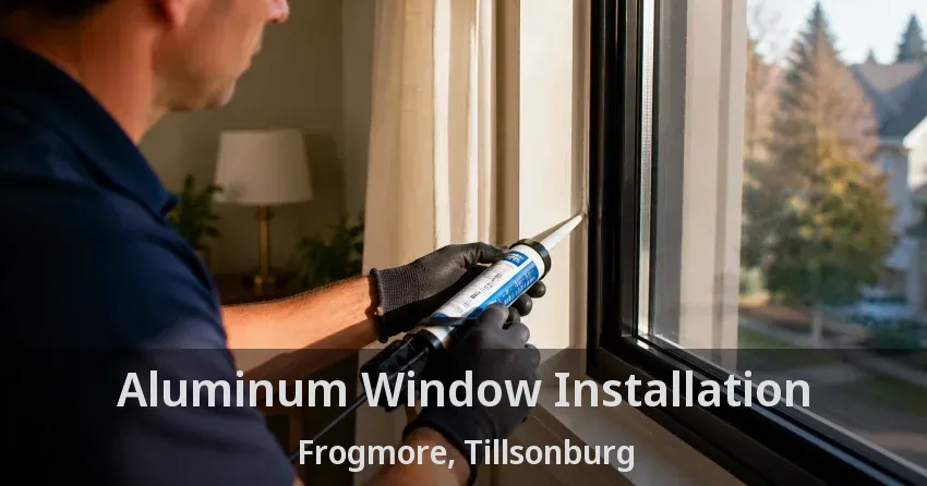Aluminum Window Installation Frogmore, Tillsonburg - ON