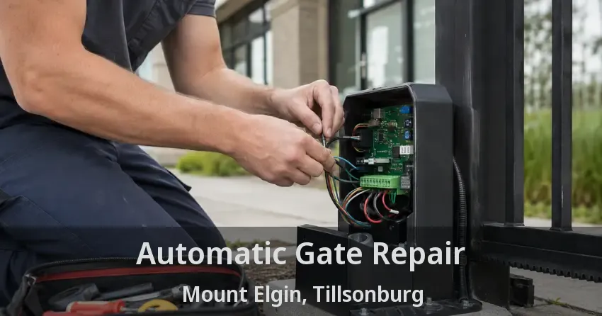 Automatic Gate Repair Mount Elgin, Tillsonburg - ON