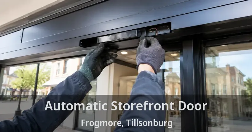 Automatic Storefront Door Frogmore, Tillsonburg - ON