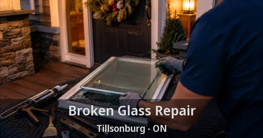 Broken Glass Repair Tillsonburg - ON
