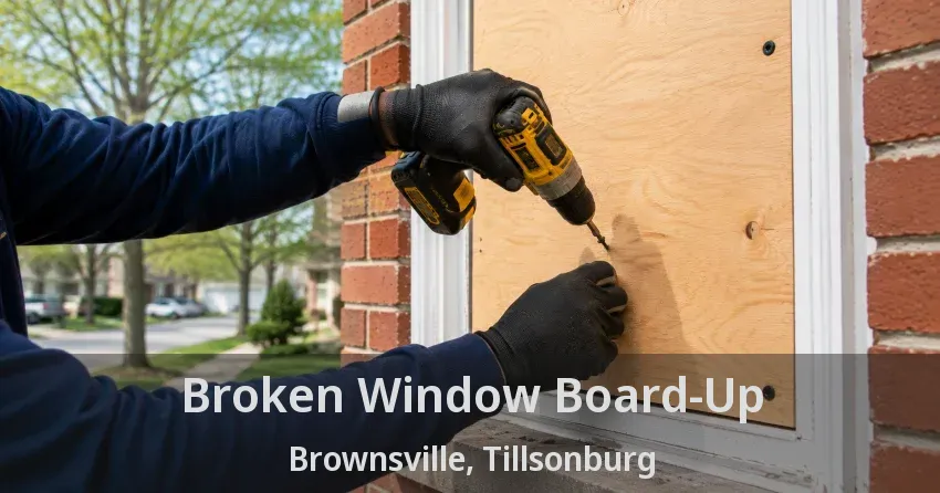 Broken Window Board-Up Brownsville, Tillsonburg - ON
