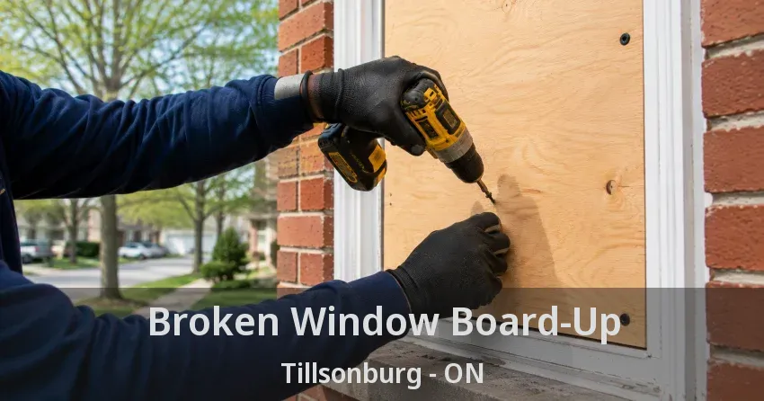 Broken Window Board-Up Tillsonburg - ON