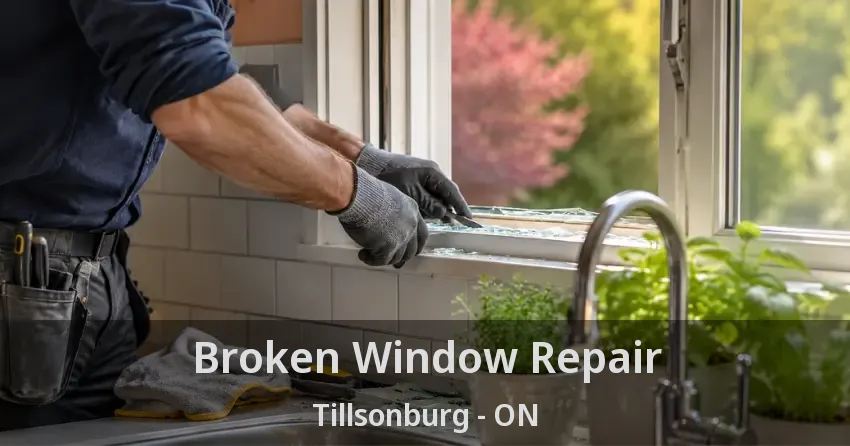 Broken Window Repair Tillsonburg - ON