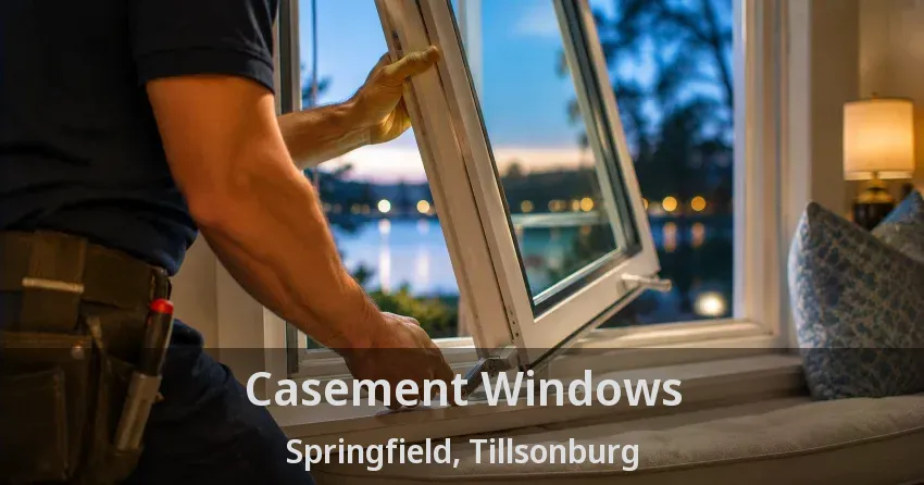 Casement Windows Springfield, Tillsonburg - ON