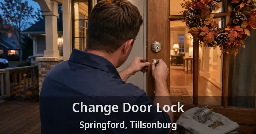 Change Door Lock Springford, Tillsonburg - ON
