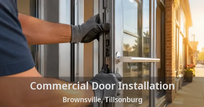 Commercial Door Installation Brownsville, Tillsonburg - ON