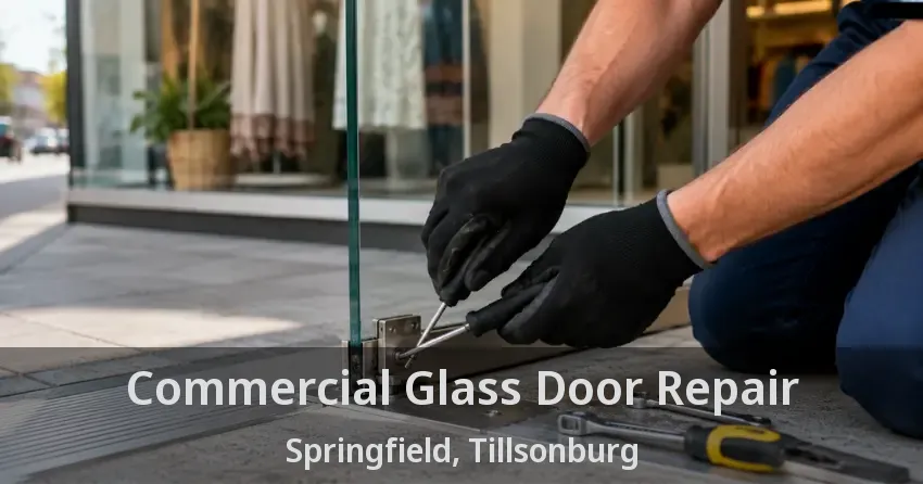 Commercial Glass Door Repair Springfield, Tillsonburg - ON