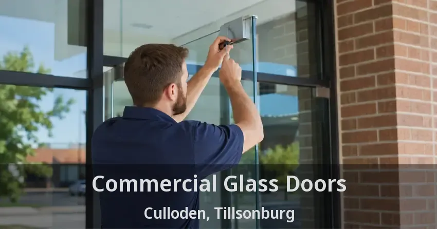 Commercial Glass Doors Culloden, Tillsonburg - ON