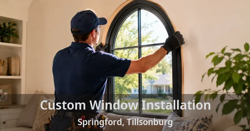 Custom Window Installation Springford, Tillsonburg - ON