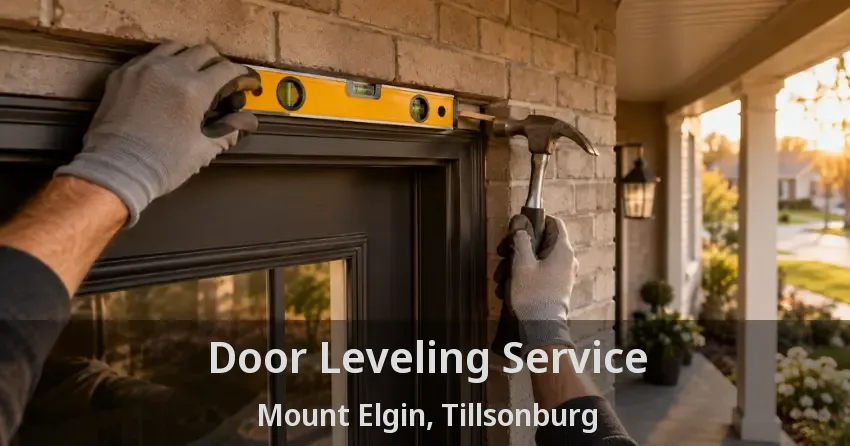 Door Leveling Service Mount Elgin, Tillsonburg - ON