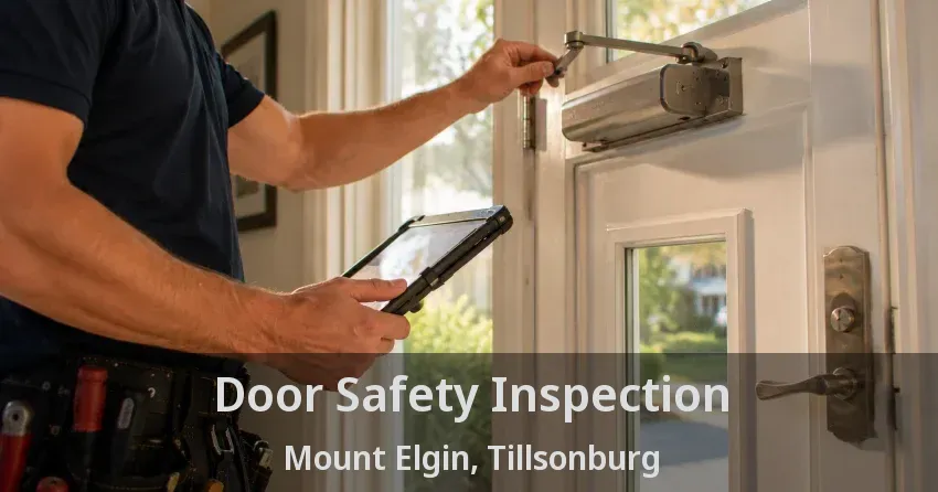 Door Safety Inspection Mount Elgin, Tillsonburg - ON