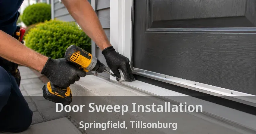 Door Sweep Installation Springfield, Tillsonburg - ON