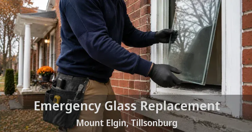 Emergency Glass Replacement Mount Elgin, Tillsonburg - ON