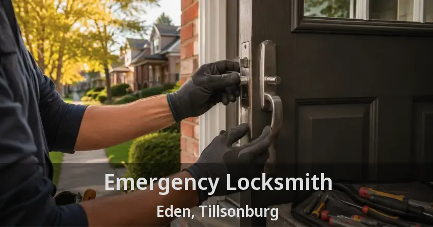 Emergency Locksmith Eden, Tillsonburg - ON