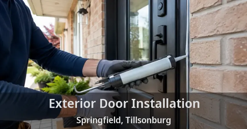 Exterior Door Installation Springfield, Tillsonburg - ON