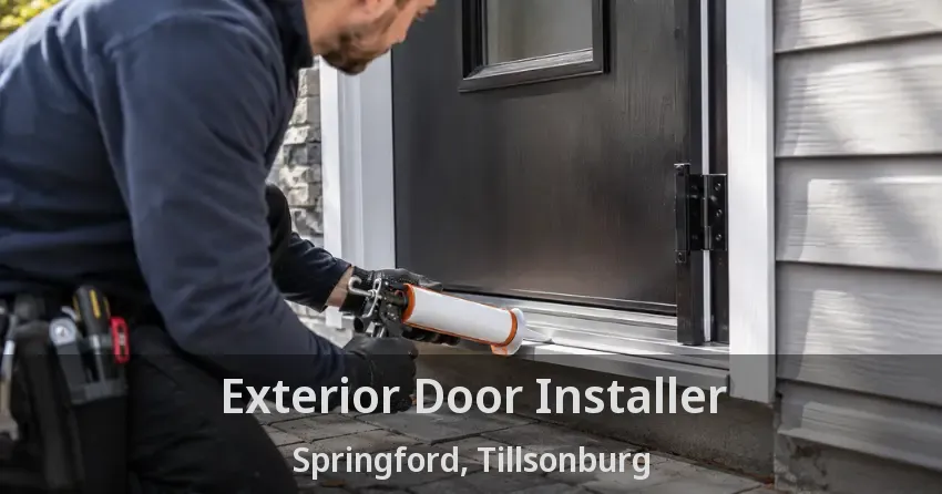 Exterior Door Installer Springford, Tillsonburg - ON