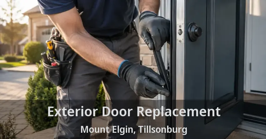 Exterior Door Replacement Mount Elgin, Tillsonburg - ON