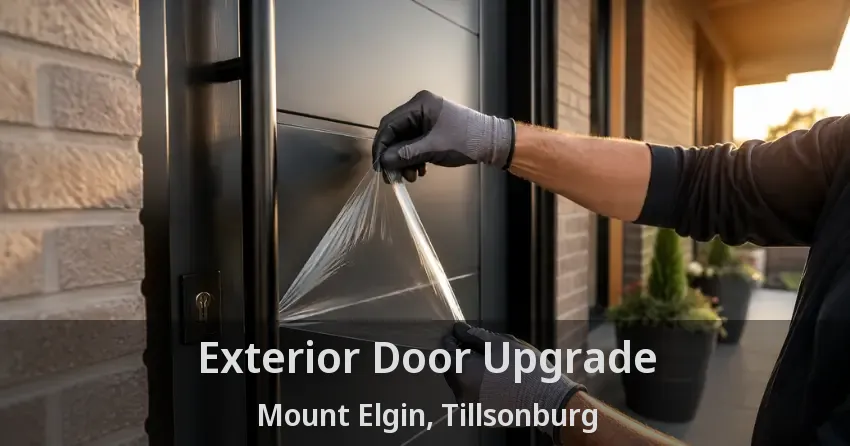 Exterior Door Upgrade Mount Elgin, Tillsonburg - ON