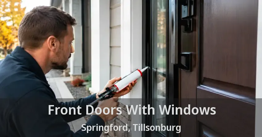 Front Doors With Windows Springford, Tillsonburg - ON