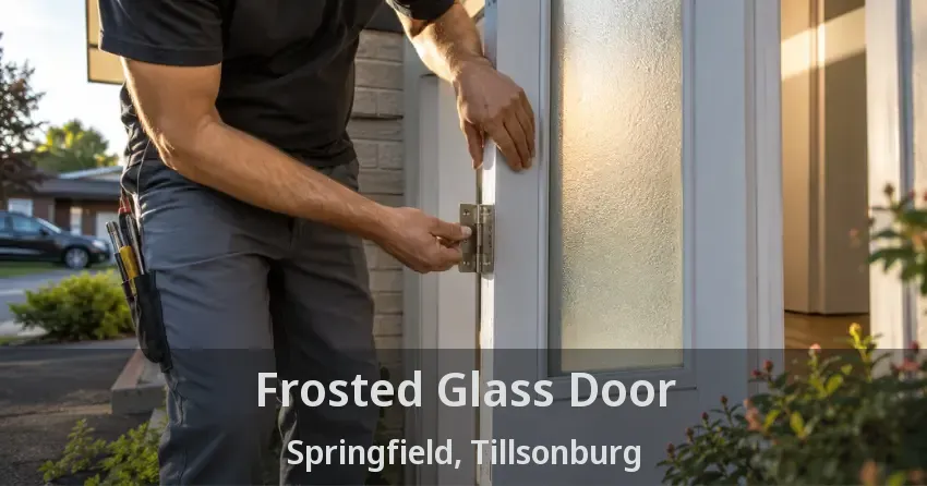 Frosted Glass Door Springfield, Tillsonburg - ON