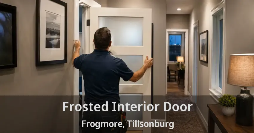 Frosted Interior Door Frogmore, Tillsonburg - ON