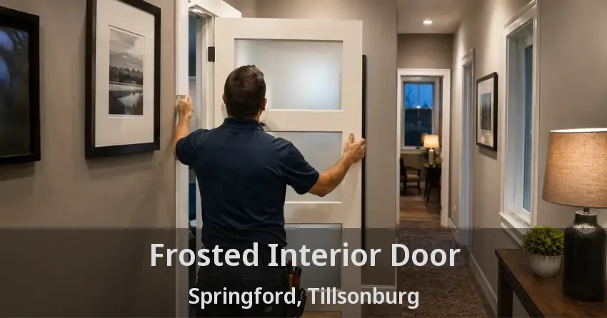 Frosted Interior Door Springford, Tillsonburg - ON