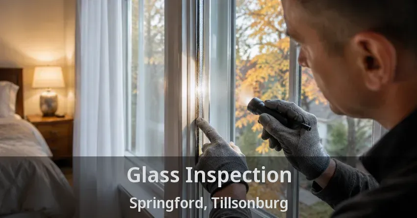 Glass Inspection Springford, Tillsonburg - ON