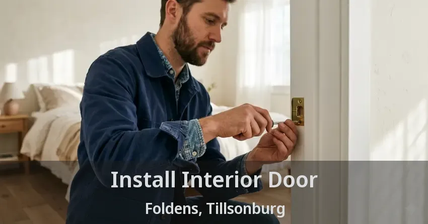 Install Interior Door Foldens, Tillsonburg - ON