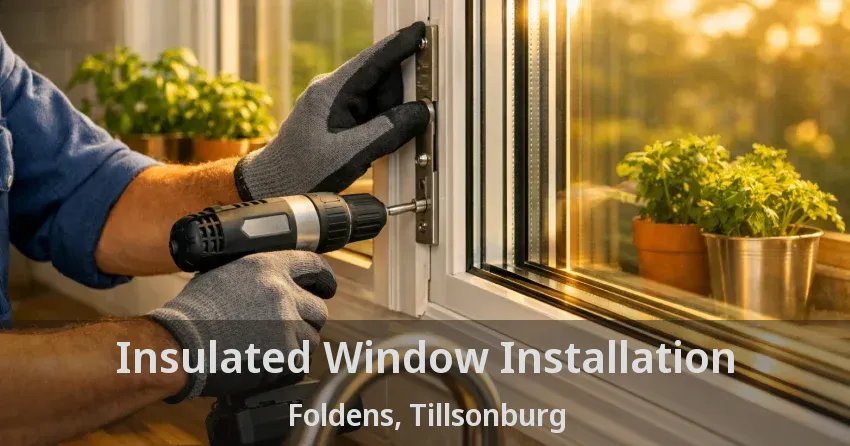 Insulated Window Installation Foldens, Tillsonburg - ON