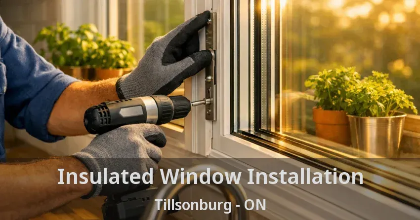 Insulated Window Installation Tillsonburg - ON