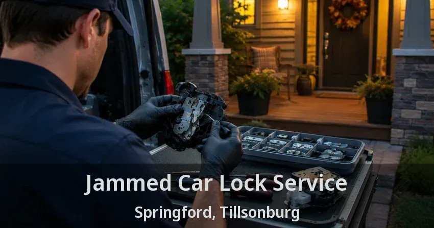 Jammed Car Lock Service Springford, Tillsonburg - ON
