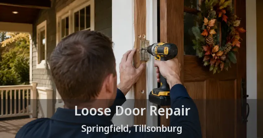 Loose Door Repair Springfield, Tillsonburg - ON