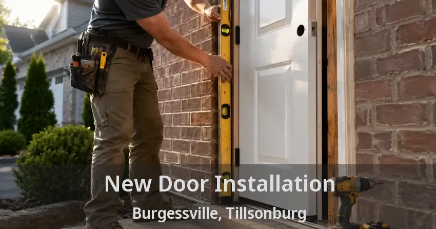 New Door Installation Burgessville, Tillsonburg - ON
