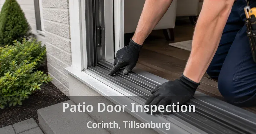 Patio Door Inspection Corinth, Tillsonburg - ON