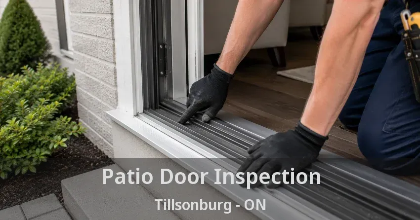 Patio Door Inspection Tillsonburg - ON