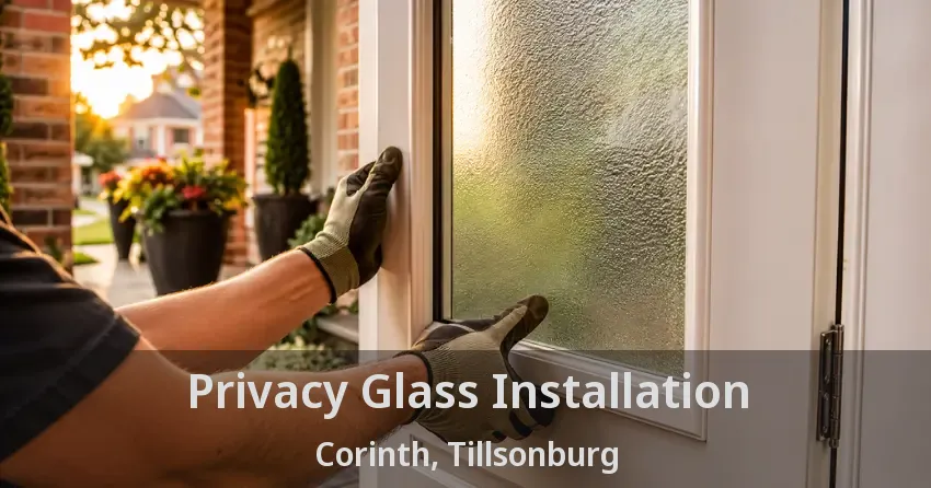 Privacy Glass Installation Corinth, Tillsonburg - ON