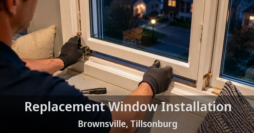 Replacement Window Installation Brownsville, Tillsonburg - ON