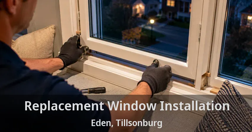 Replacement Window Installation Eden, Tillsonburg - ON