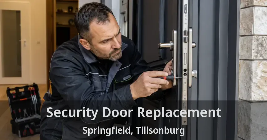 Security Door Replacement Springfield, Tillsonburg - ON