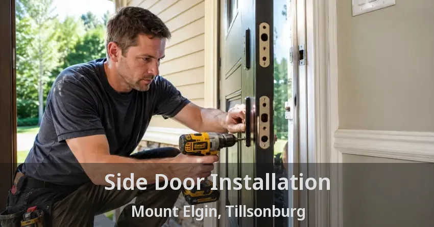 Side Door Installation Mount Elgin, Tillsonburg - ON