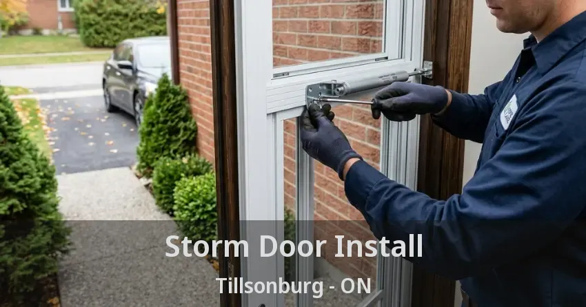 Storm Door Install Tillsonburg - ON