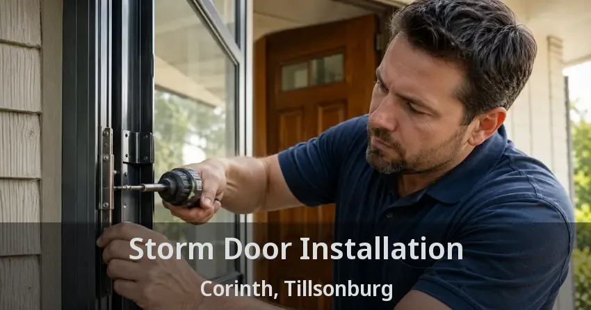 Storm Door Installation Corinth, Tillsonburg - ON