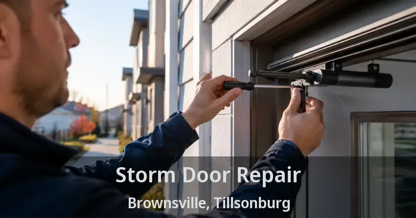Storm Door Repair Brownsville, Tillsonburg - ON