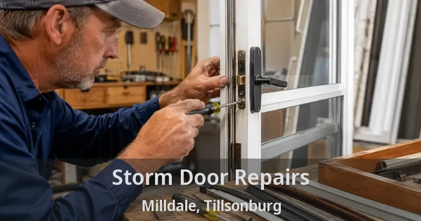 Storm Door Repairs Milldale, Tillsonburg - ON