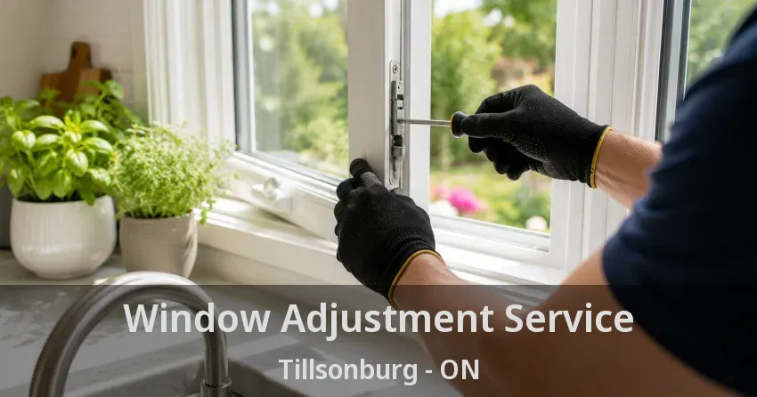 Window Adjustment Service Tillsonburg - ON
