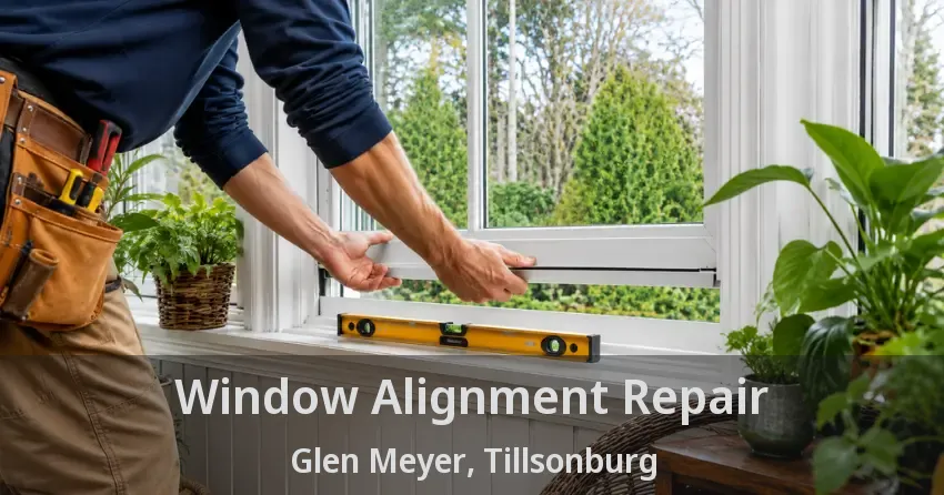 Window Alignment Repair Glen Meyer, Tillsonburg - ON