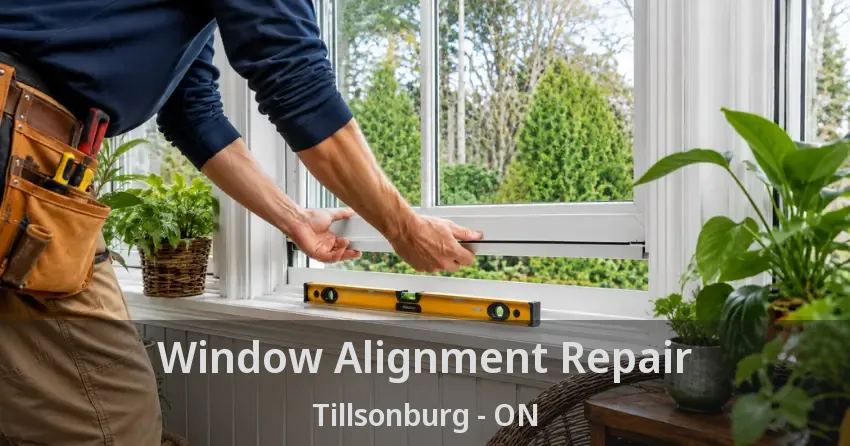 Window Alignment Repair Tillsonburg - ON