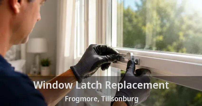 Window Latch Replacement Frogmore, Tillsonburg - ON