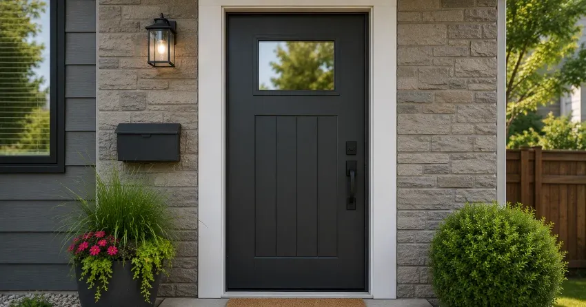 emergency door replacement Tillsonburg installation in progress
